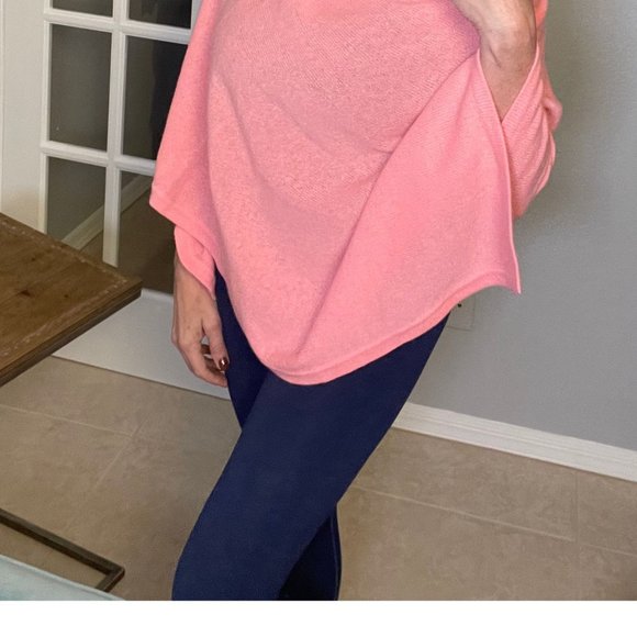 Lilly Pulitzer Cashmere Poncho Wrap Sweater - Picture 9 of 9